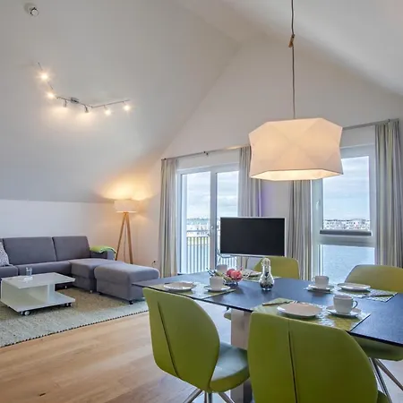 Appartement 2 Zi Penthouse-hafenwohnung Reeders Topp By Seeblick Ferien Oro