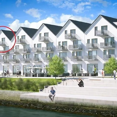 2 Zi Penthouse-hafenwohnung Reeders Topp By Seeblick Ferien Oro *